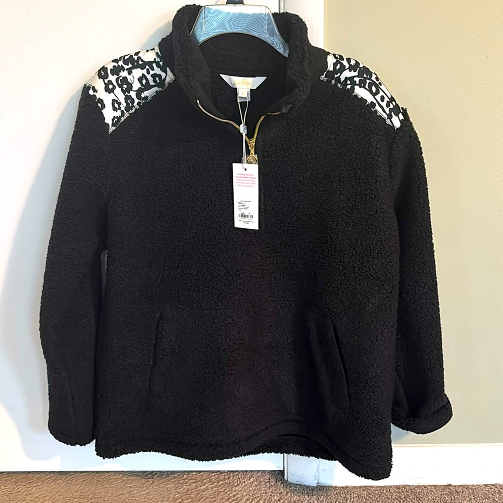 Lilly Pulitzer Sherpa pullover